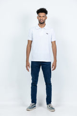 GRABO365® DESIGN Polo T-Shirt in White GRABO365