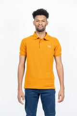 GRABO365® DESIGN Polo T-Shirt in Mustard Yellow GRABO365