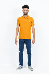 GRABO365® DESIGN Polo T-Shirt in Mustard Yellow GRABO365