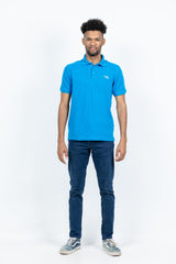 GRABO365® DESIGN Polo T-Shirt in Sky Blue GRABO365